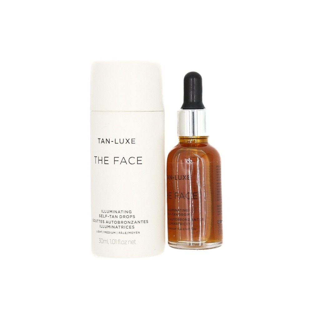 Tan-Luxe - The Face Illuminating Self-Tan Drops - Light/Medium - 30ml / 1.01 oz